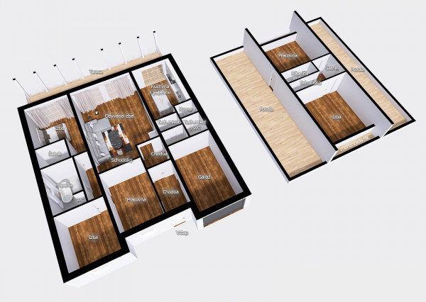 PREDAJ - Moderný, priestranný, úsporný dom v Mnešiciach