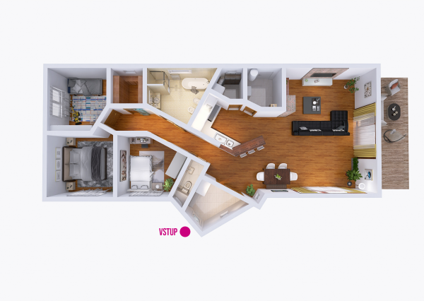 NA PREDAJ štýlový rodinný bungalov v obci Tureň - Senec