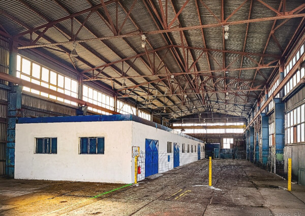 Na prenájom skladovacie priestory od 200m2 - možnosť úprav