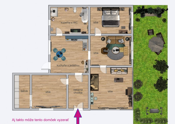 NA PREDAJ rodinný dom v tichej lokalite Hrašné-Hodulov vrch