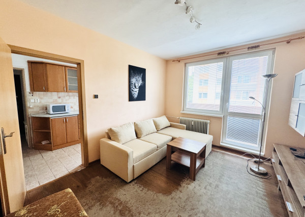 Na prenájom útulný 1-izbový byt v Skalici – výborná lokalita, zariadený, s balkónom.