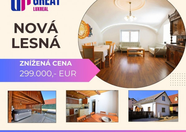 ZNÍŽENÁ CENA !CHALUPA v obci NOVÁ LESNÁ (Vysoké Tatry)+video