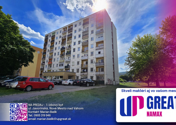 NA PREDAJ - 1_izbový byt - Nové Mesto nad Váhom