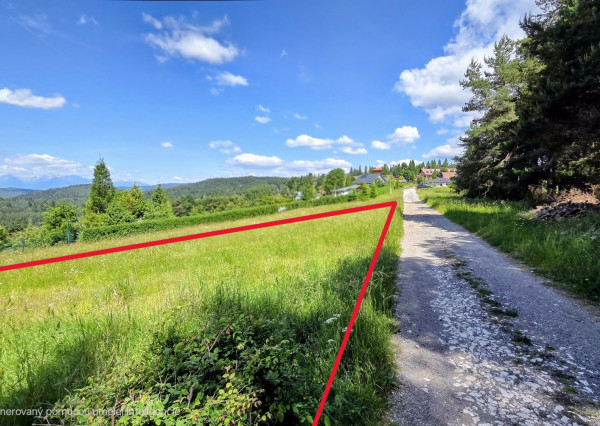 Pozemok NA PREDAJ v obci Uloža (okres Levoča) 1000m2