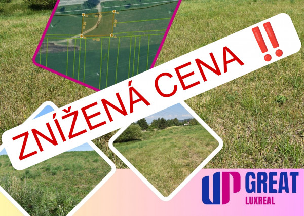 POZEMOK (1.889 m2) NA PREDAJ v meste Spišská Nová Ves