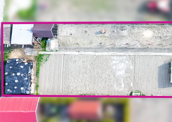 Na predaj stavebný pozemok v obci Bodíky, 500 m²