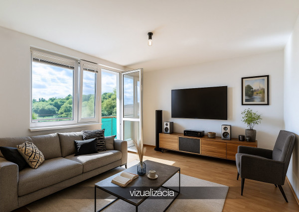 NA PREDAJ - 3-izbový byt s loggiou v Starej Turej