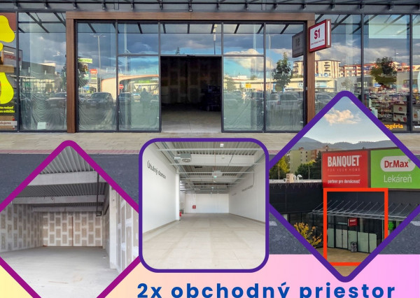 Spišská Nová Ves -obchodný priestor 300m2 NA PRENÁJOM+video