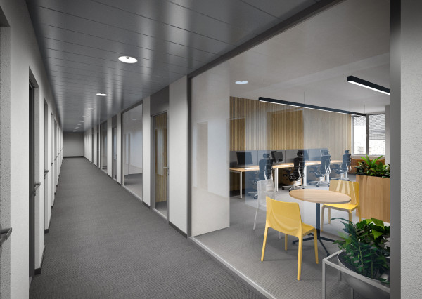 Kancelárske priestory v bussines centre na prenájom 271m2