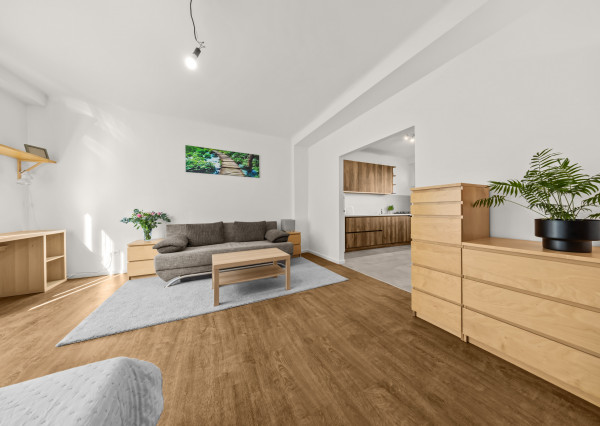 Na predaj priestranný 1-izbový byt po kompletnej rekonštrukcii na Vajnorskej ulici, Bratislava - Nové Mesto