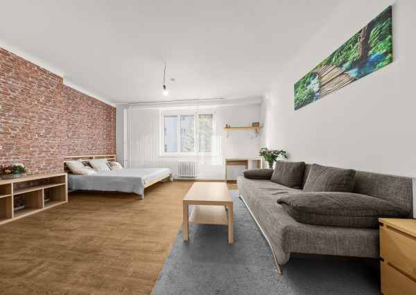 Na predaj priestranný 1-izbový byt po kompletnej rekonštrukcii na Vajnorskej ulici, Bratislava - Nové Mesto