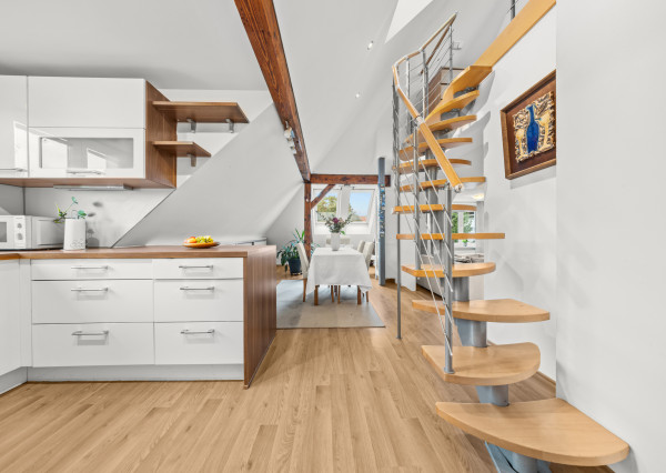 Na predaj elegantný 4 izbový mezanín s terasou pri Horskom parku