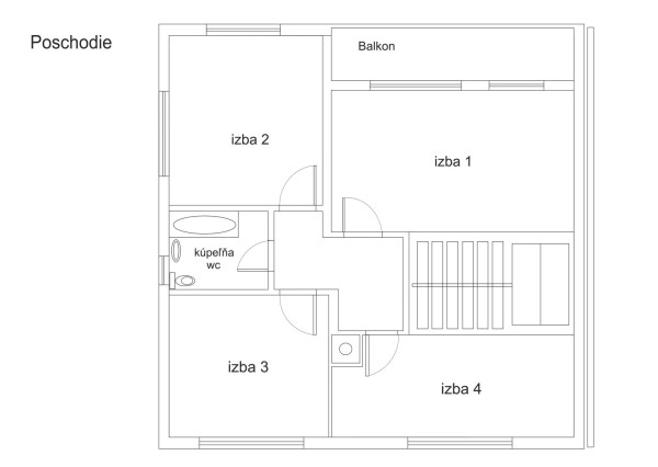 Na predaj rodinný dom Malé Leváre