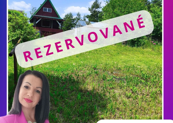 Záhradka (199m2) s chatkou v meste Spišská Nová Ves