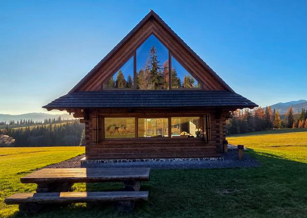 LUXUSNÉ zrubové chalupy s výhľadom na Kriváň (obec Východná)