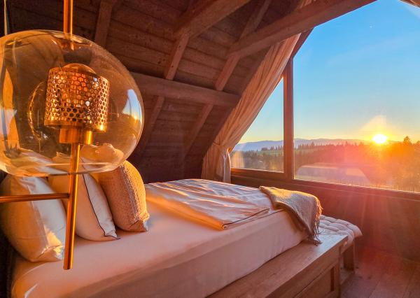 LUXUSNÉ zrubové chalupy s výhľadom na Kriváň (obec Východná)