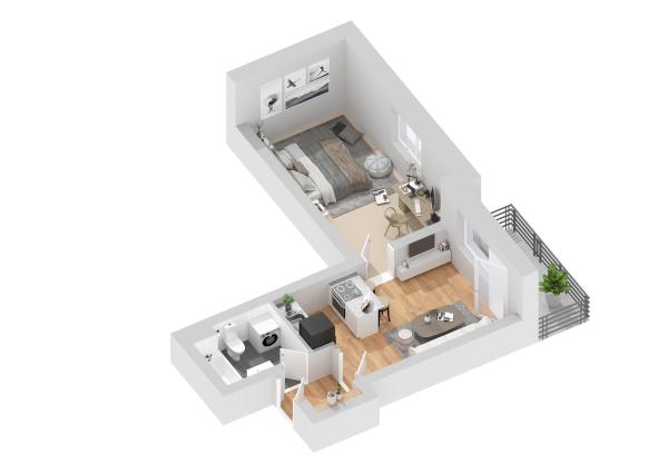 UPgreat 2-3izb byty - Kiserdő Rezidencia | Dunajská Streda