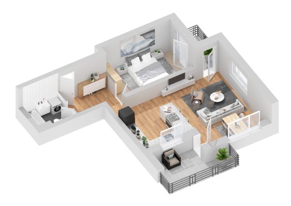 UPgreat 2-3izb byty - Kiserdő Rezidencia | Dunajská Streda