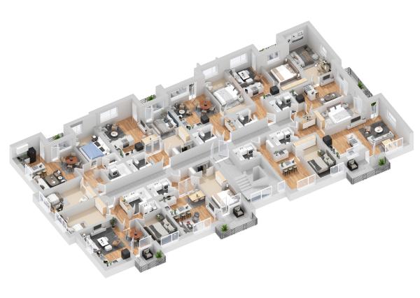 UPgreat 2-3izb byty - Kiserdő Rezidencia | Dunajská Streda