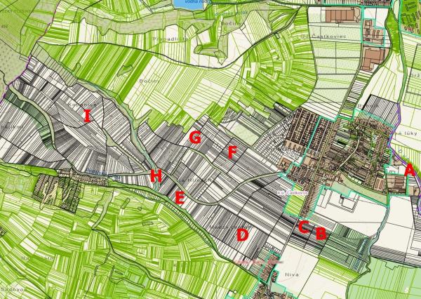 NA PREDAJ - pozemky v katastri Častkovce