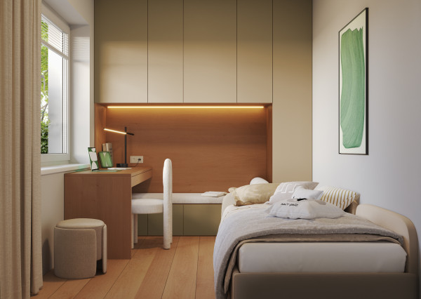 PREDAJ 3 izb. bytov, Oľdza, novostavba - záhrada, balkón