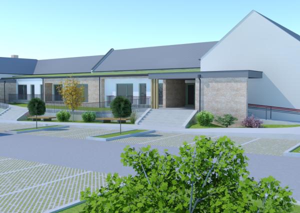 Areál v centre obce Jelka  – 5287 m²