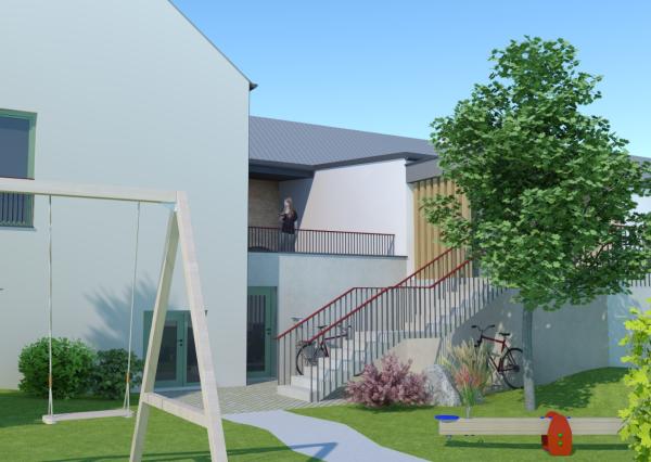 Areál v centre obce Jelka  – 5287 m²