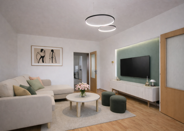 NA PRENÁJOM 2-izbový byt s balkónom, Melčice-Lieskové