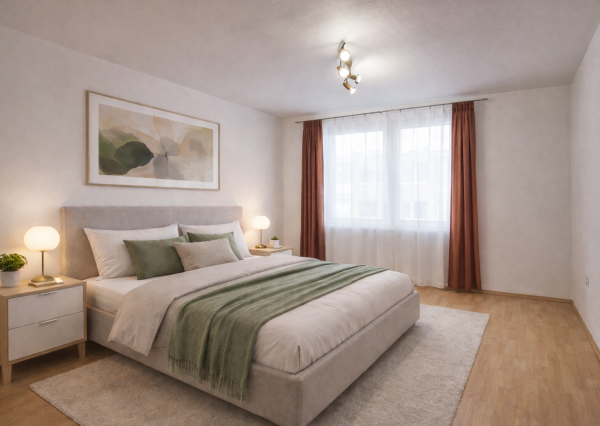 NA PRENÁJOM 2-izbový byt s balkónom, Melčice-Lieskové