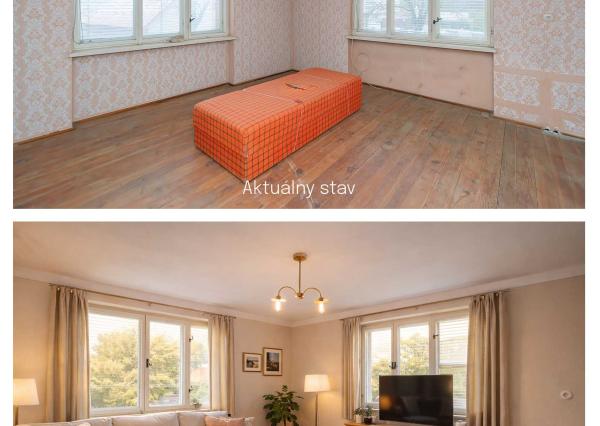 NA PREDAJ Rodinný dom s pozemkom 1188 m² - Moravské Lieskové