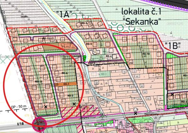 NEMEŠANY -investičný pozemok (1.188m2) na PREDAJ