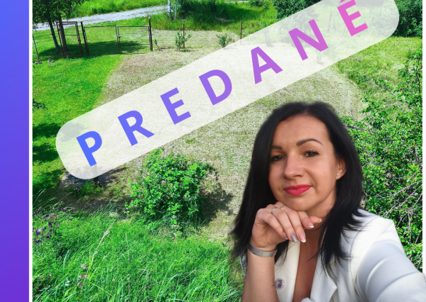 Záhradka s chatkou v meste Spišská Nová Ves