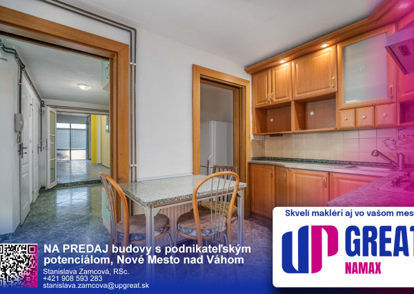 NA PREDAJ budovy s podnikateľským potenciálom, Nové Mesto nad Váhom
