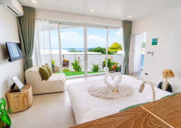 Na predaj luxusná 4-izbová vila s panoramatickým výhľadom na more v prestížnej lokalite Bophut Hills, Koh Samui