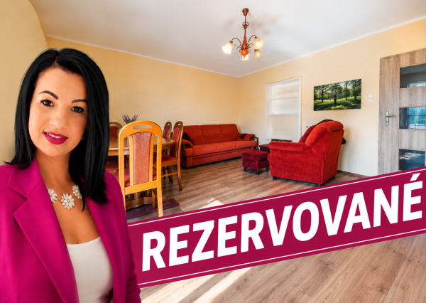 JABLONOV 3-izbový tehlový byt s GARÁŽOU a 2 pivnicami