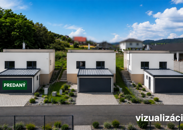 SPIŠSKÝ HRHOV - výstavba 2 moderných 4-izbových novostavieb