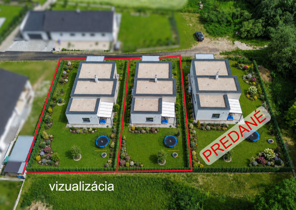 SPIŠSKÝ HRHOV - výstavba 2 moderných 4-izbových novostavieb