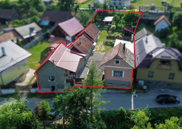 LÚČKA 2x chalupa/rod.dom na PREDAJ (okres Levoča)