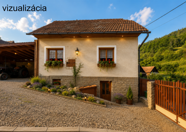 LÚČKA 2x chalupa/rod.dom na PREDAJ (okres Levoča)