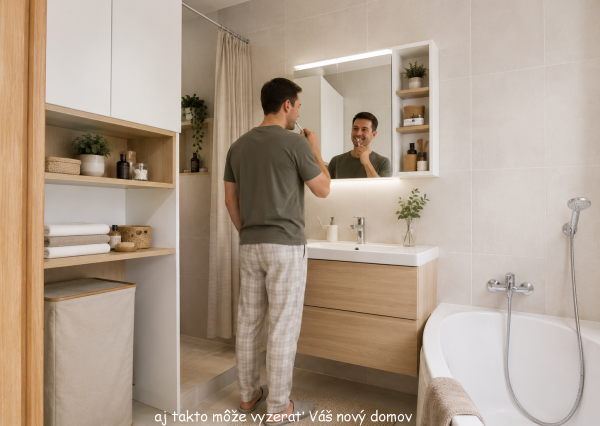🏡 NA PREDAJ 3-izb. BYT S VEĽKOU KÚPEĽŇOU A ZASKLENÝM BALKÓNOM | DIBROVOVA | NOVÉ MESTO NAD VÁHOM