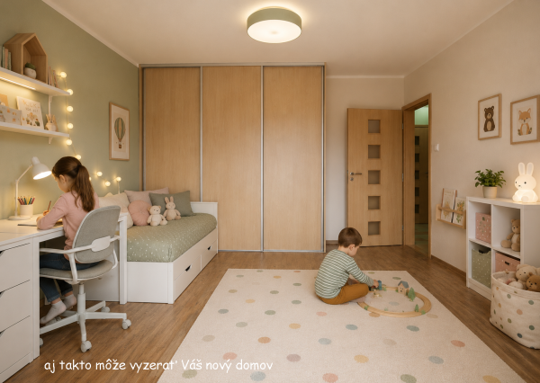 🏡 NA PREDAJ 3-izb. BYT S VEĽKOU KÚPEĽŇOU A ZASKLENÝM BALKÓNOM | DIBROVOVA | NOVÉ MESTO NAD VÁHOM