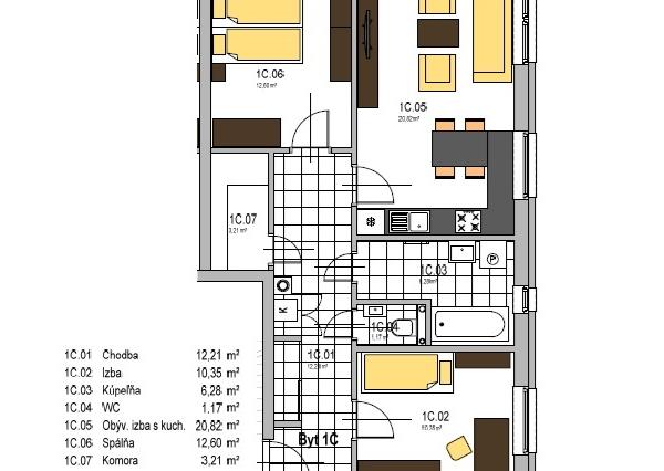 🏡 VILADOMY SENEC | NA PREDAJ 3-IZBOVÝ BYT SO SÚKROMNOU ZÁHRADKOU 48 m²