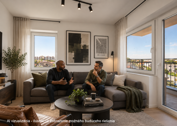🏡 VILADOMY SENEC | NA PREDAJ 2-IZBOVÝ BYT S BALKÓNOM