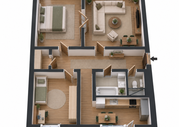 🏡 NA PREDAJ | 3-IZBOVÝ BYT S DVOMI BALKÓNMI | 28. OKTÓBRA | TRENČÍN