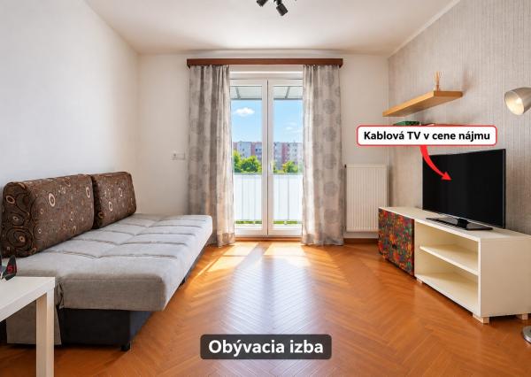 Na prenájom - 2 izb byt - Nové Mesto nad Váhom