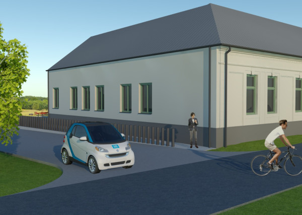 Areál v centre obce Jelka  – 5287 m²