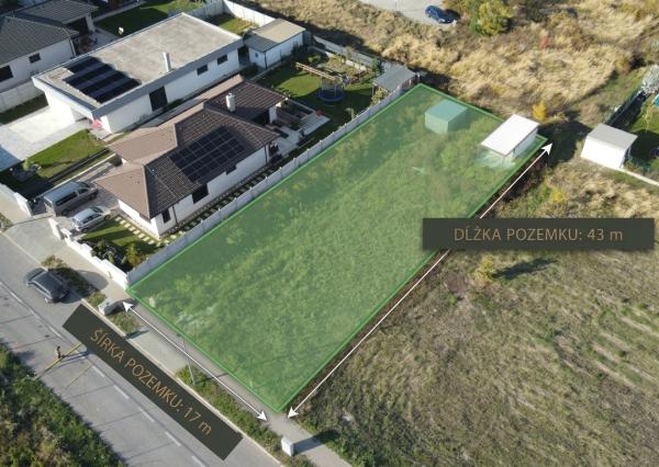 Stavebný pozemok (733 m²), Bratislava - Čunovo