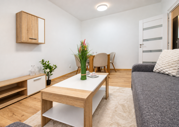 🏡 NA PRENÁJOM | KRÁSNY, KOMPLETNE ZREKONŠTRUOVANÝ 2-IZBOVÝ BYT S BALKÓNOM – NOVÉ MESTO NAD VÁHOM